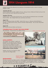 Llangwm: A Village at War Exhibition 1914-1